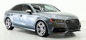 2016 Monsoon Gray Metallic Audi S3 Premium Plus AWD 4 Cylinder Engine Manual