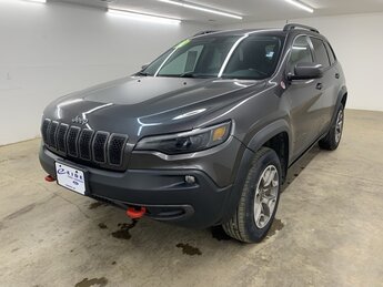 2020 Granite Crystal Metallic Clearcoat Jeep Cherokee Trailhawk Automatic 4X4 SUV 3.2L V6 Engine