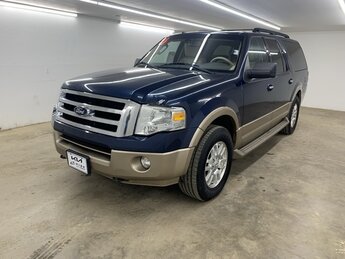 2014 Blue Jeans Metallic Ford Expedition EL XLT 4X4 Automatic 5.4L V8 SOHC 24V FFV Engine