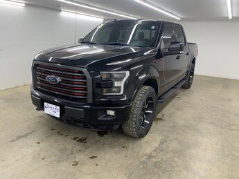2016 Ford F-150 Lariat 4 Door Automatic 5.0L V8 FFV Engine 4X4 Truck