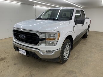 2021 Oxford White Ford F-150 XLT 2.7L V6 EcoBoost Engine Automatic Truck 4X4