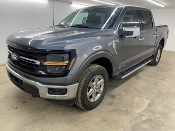 2024 Carbonized Gray Metallic Ford F-150 XLT Automatic Truck 3.5L PowerBoost Full-Hybrid V6 Engine 4 Door 4X4