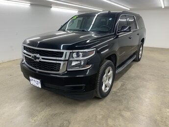 2015 Black Chevrolet Suburban LT 4 Door Automatic EcoTec3 5.3L V8 Flex Fuel Engine