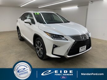 2018 Eminent White Pearl Lexus RX Automatic 3.5L V6 DOHC 24V Engine 4 Door