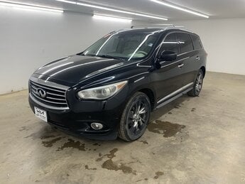 2013 Black Obsidian INFINITI JX35 Base SUV Automatic (CVT) AWD