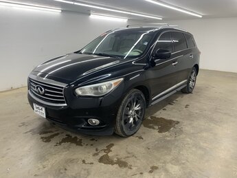 2013 Black Obsidian INFINITI JX35 Base SUV Automatic (CVT) AWD