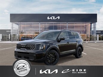 2025 Ebony Black Kia Telluride EX X-Line SUV AWD 4 Door