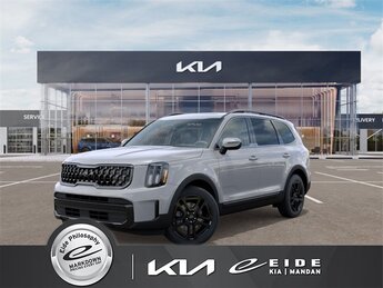 2025 Wolf Gray Kia Telluride EX X-Line SUV AWD 3.8L V6 DOHC Engine Automatic 4 Door