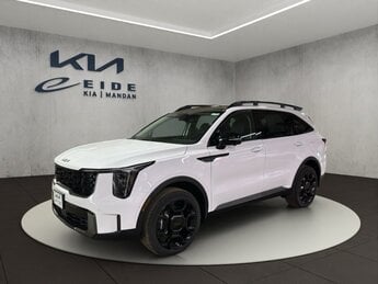 2025 Glacial White Pearl Kia Sorento X-Line SX 4 Door Automatic SUV
