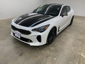 2022 Snow White Pearl Kia Stinger GT1 AWD Hatchback 4 Door Automatic 3.3L V6 DGI Engine