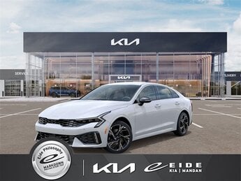 2026 Snow White Pearl Kia K5 GT-Line I4 Engine 4 Door AWD Automatic Car