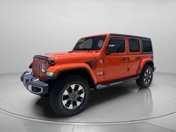 2019 Punkn Metallic Clearcoat Jeep Wrangler Unlimited Unlimited Sahara Regular Unleaded V-6 3.6 L/220 Engine SUV 4 Door Automatic 4X4
