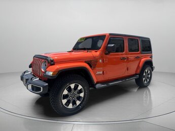 2019 Punkn Metallic Clearcoat Jeep Wrangler Unlimited Unlimited Sahara Regular Unleaded V-6 3.6 L/220 Engine SUV 4 Door Automatic 4X4