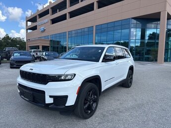 2023 Bright White Clearcoat Jeep Grand Cherokee L Altitude Automatic Regular Unleaded V-6 3.6 L/220 Engine SUV