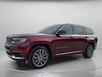 2021 Velvet Red Pearlcoat Jeep Grand Cherokee L Summit 4X4 Automatic SUV
