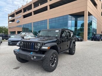 2024 Black Clearcoat Jeep Wrangler 4xe Rubicon Automatic SUV 4X4