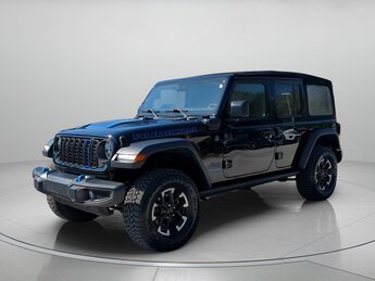 2024 Black Clearcoat Jeep Wrangler 4xe Rubicon Automatic SUV 4X4