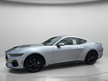 2025 Iconic Silver Metallic Ford Mustang GT Manual Car 2 Door