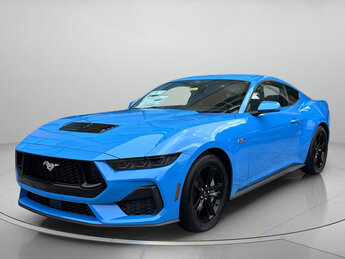 2025 Grabber Blue Metallic Ford Mustang GT Premium Unleaded V-8 5.0 L/302 Engine RWD Car Automatic 2 Door