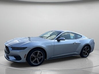 2025 Iconic Silver Metallic Ford Mustang EcoBoost Premium Intercooled Turbo Premium Unleaded I-4 2.3 L/140 Engine Automatic 2 Door Car RWD