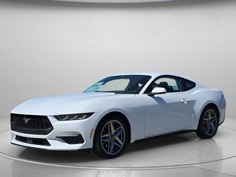2025 Oxford White Ford Mustang EcoBoost Premium RWD Automatic Car Intercooled Turbo Premium Unleaded I-4 2.3 L/140 Engine 2 Door