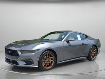 2025 Carbonized Gray Metallic Ford Mustang EcoBoost Premium RWD Intercooled Turbo Premium Unleaded I-4 2.3 L/140 Engine Automatic 2 Door
