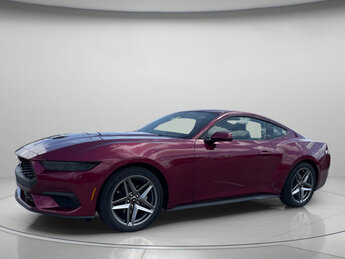 2025 Molten Magenta Metallic Tri-coat Ford Mustang EcoBoost Intercooled Turbo Premium Unleaded I-4 2.3 L/140 Engine Car RWD Automatic