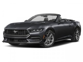 2025 Shadow Black Ford Mustang EcoBoost Intercooled Turbo Premium Unleaded I-4 2.3 L/140 Engine 2 Door RWD