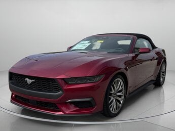 2025 Molten Magenta Metallic Tri-coat Ford Mustang EcoBoost Premium Automatic Convertible Intercooled Turbo Premium Unleaded I-4 2.3 L/140 Engine RWD 2 Door