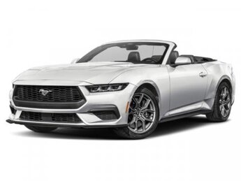2025 Oxford White Ford Mustang EcoBoost Premium Automatic Intercooled Turbo Premium Unleaded I-4 2.3 L/140 Engine RWD