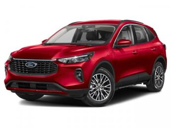 2025 Rapid Red Metallic Tinted Clearcoat Ford Escape PHEV Automatic (CVT) FWD SUV 4 Door
