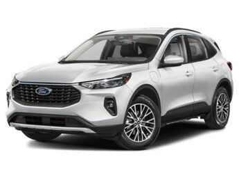 2025 Space Silver Metallic Ford Escape PHEV 4 Door FWD Automatic (CVT) SUV Gas/Electric I-4 2.5 L/152 Engine