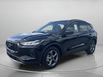 2025 Agate Black Metallic Ford Escape ST-Line 4 Door SUV FWD Automatic Intercooled Turbo Premium Unleaded I-3 1.5 L/91 Engine