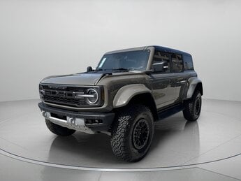 2025 Marsh Gray Ford Bronco Raptor Twin Turbo Premium Unleaded V-6 3.0 L/183 Engine 4 Door Automatic SUV 4X4