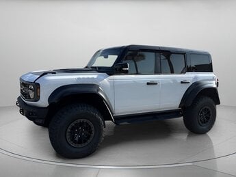 2025 Oxford White Ford Bronco Raptor 4X4 Automatic 4 Door Twin Turbo Premium Unleaded V-6 3.0 L/183 Engine