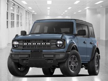 2025 Azure Gray Metallic Tri-Coat Ford Bronco Big Bend Intercooled Turbo Regular Unleaded I-4 2.3 L/140 Engine 4X4 SUV