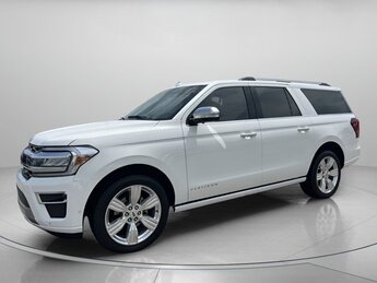 2024 Star White Metallic Tri-Coat Ford Expedition Max Platinum 4 Door SUV RWD Automatic Twin Turbo Premium Unleaded V-6 3.5 L/213 Engine