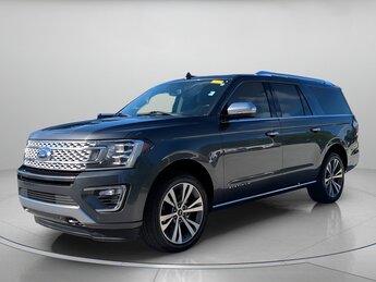 2020 Magnetic Metallic Ford Expedition Max Platinum 4X4 Automatic 4 Door Twin Turbo Premium Unleaded V-6 3.5 L/213 Engine SUV