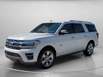 2023 Star White Metallic Tri-Coat Ford Expedition Max King Ranch 4 Door Twin Turbo Premium Unleaded V-6 3.5 L/213 Engine 4X4
