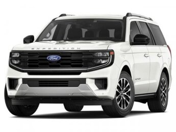 2025 Star White Metallic Tri-Coat Ford Expedition Platinum SUV Twin Turbo Premium Unleaded V-6 3.5 L/213 Engine 4 Door Automatic