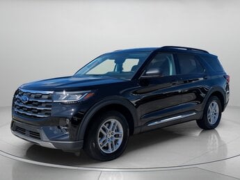 2025 Agate Black Metallic Ford Explorer Active RWD Intercooled Turbo Premium Unleaded I-4 2.3 L/140 Engine Automatic 4 Door SUV