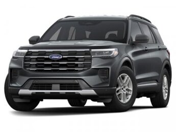 2025 Carbonized Gray Metallic Ford Explorer Active Intercooled Turbo Premium Unleaded I-4 2.3 L/140 Engine SUV RWD Automatic