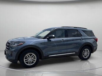 2025 Vapor Blue Metallic Ford Explorer Active Intercooled Turbo Premium Unleaded I-4 2.3 L/140 Engine RWD Automatic 4 Door