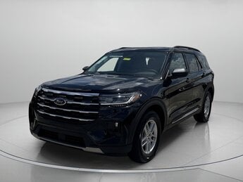 2025 Agate Black Metallic Ford Explorer Active SUV RWD Intercooled Turbo Premium Unleaded I-4 2.3 L/140 Engine 4 Door