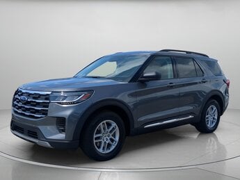 2025 Carbonized Gray Metallic Ford Explorer Active RWD SUV Intercooled Turbo Premium Unleaded I-4 2.3 L/140 Engine 4 Door