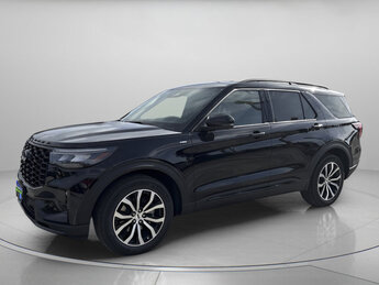2025 Agate Black Metallic Ford Explorer ST-Line Intercooled Turbo Premium Unleaded I-4 2.3 L/140 Engine RWD SUV 4 Door Automatic