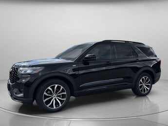 2025 Agate Black Metallic Ford Explorer ST-Line 4 Door Automatic Intercooled Turbo Premium Unleaded I-4 2.3 L/140 Engine SUV