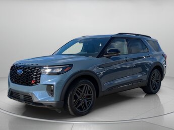 2025 Vapor Blue Metallic Ford Explorer ST 4 Door Automatic Twin Turbo Premium Unleaded V-6 3.0 L/183 Engine 4X4