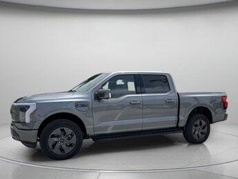 2025 Carbonized Gray Metallic Ford F-150 Lightning LARIAT AWD Electric Engine 4 Door