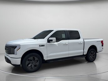 2025 Oxford White Ford F-150 Lightning LARIAT 4 Door AWD Automatic Truck Electric Engine